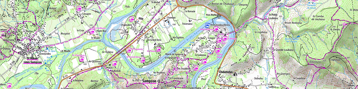 Campings in de buurt