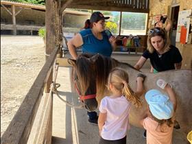 Camping á La Ferme Centre Equestre La Métairie du Roc