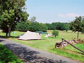 Camping à La Ferme La Source de Vie (groene camping)