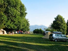Camping à La Ferme du Bois de La Teppe