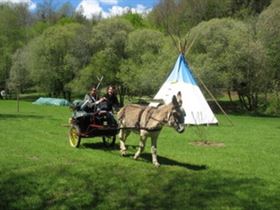 Cabane en Tipis de l'Auvézère